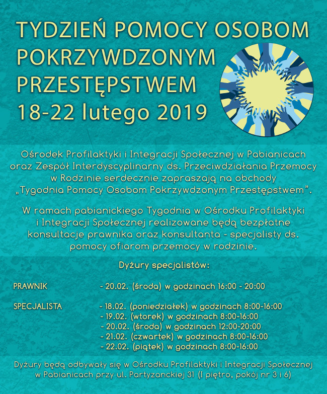 plakat informacyjny