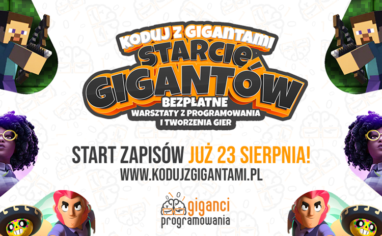 Plakat - Koduj z Gigantami - Starcie Gigantów