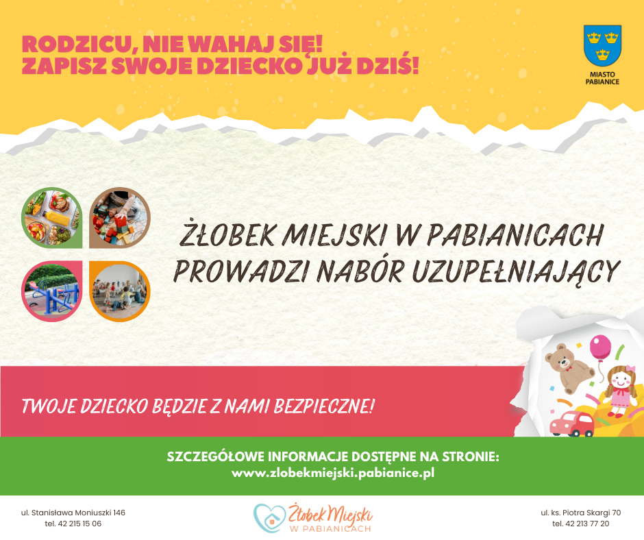 plakat informacyjny treść powyżej