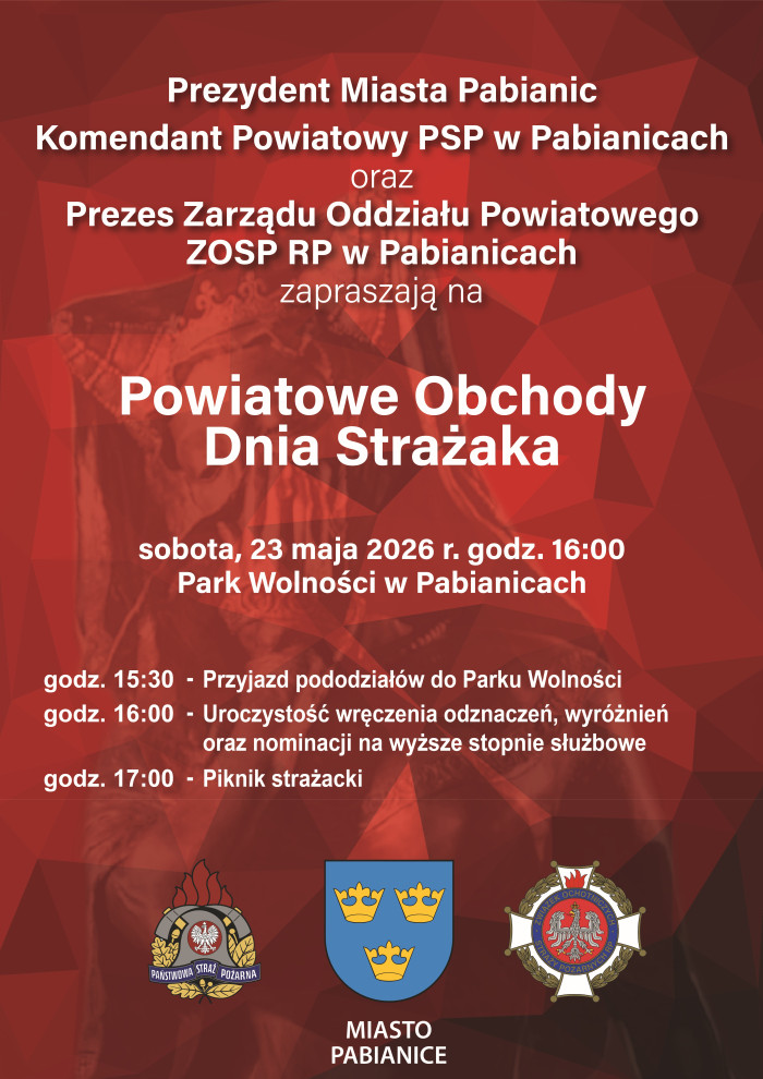 plakat informacyjny treść poniżej