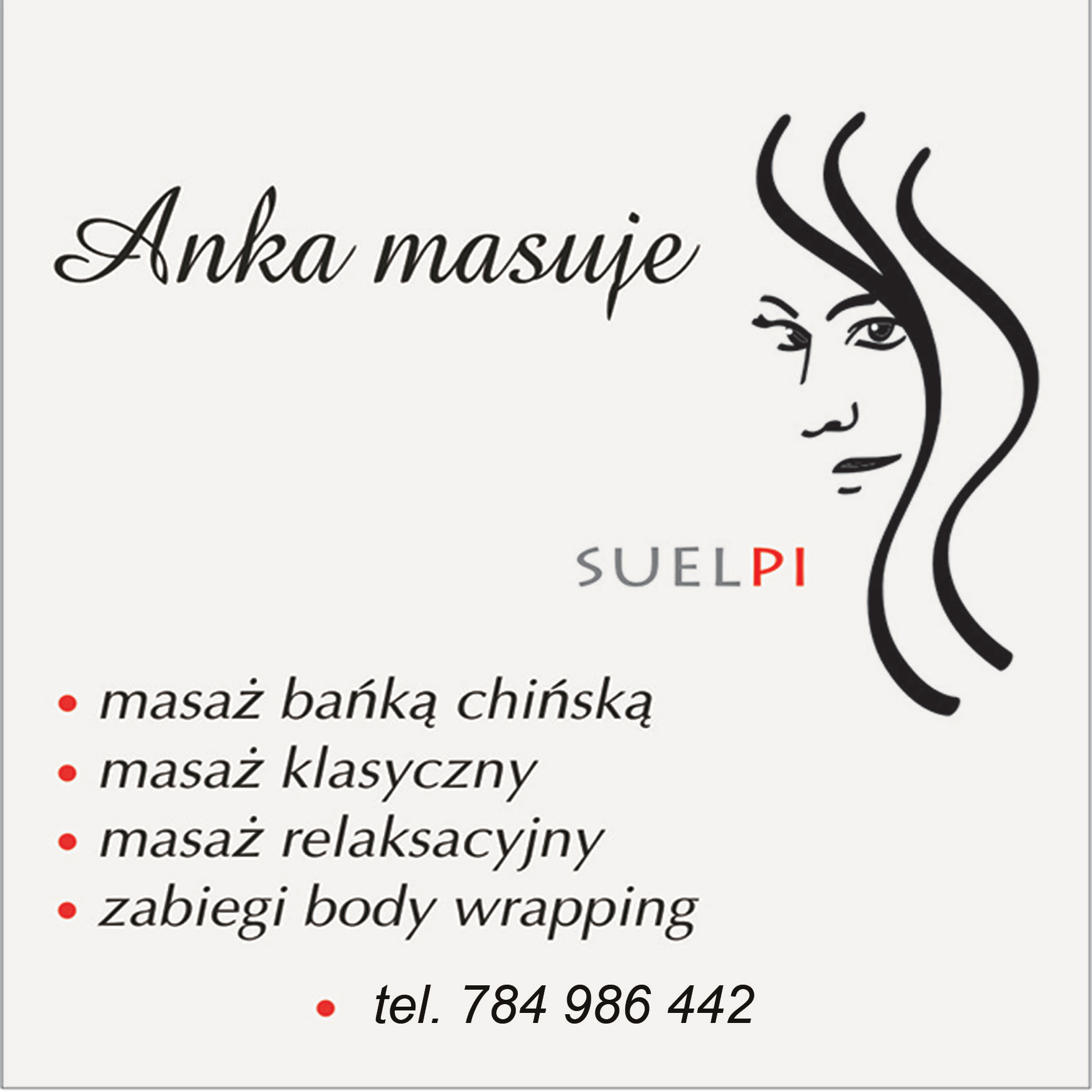 logo firmy Suelpi Anka Masuje