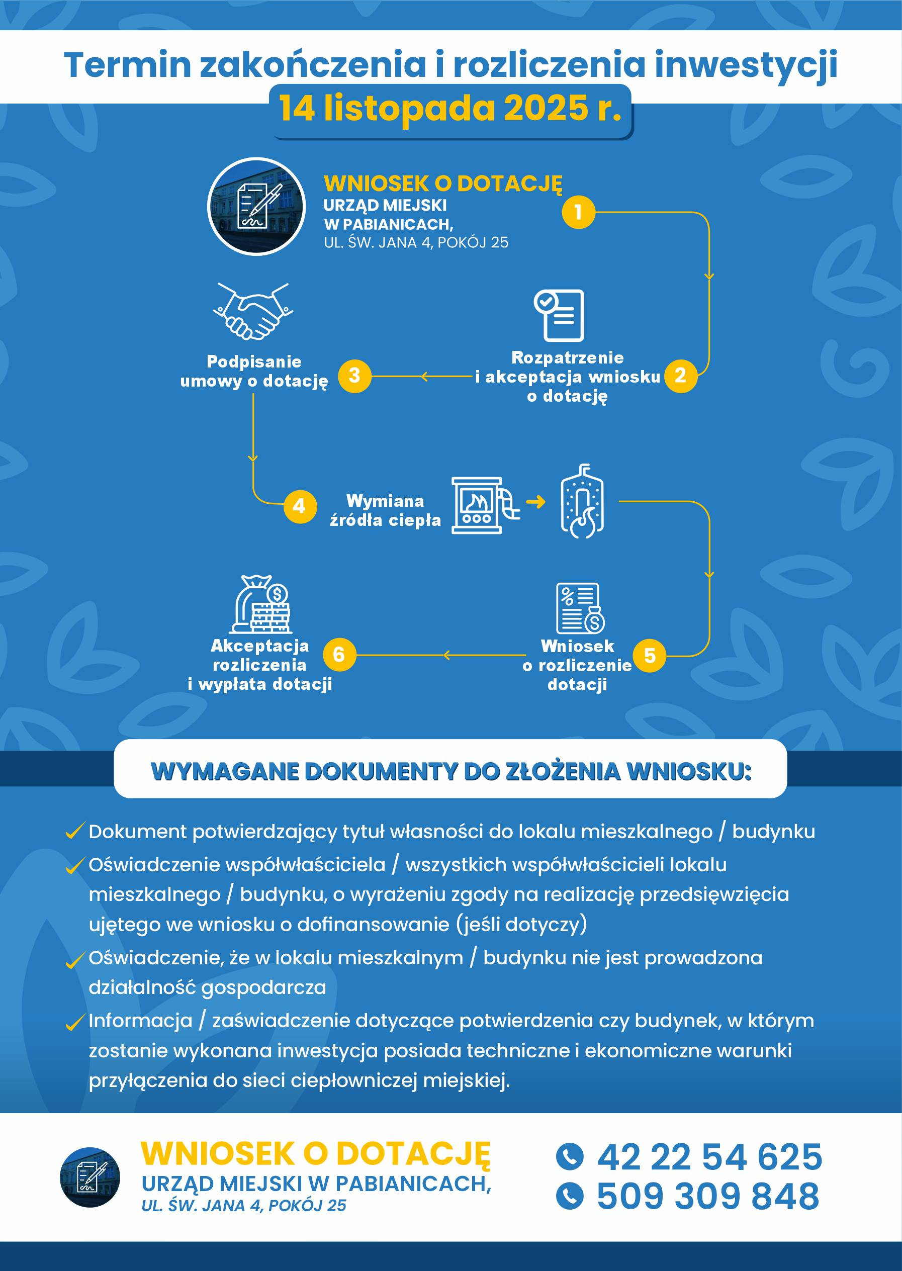 plakat informacyjny treść poniżej