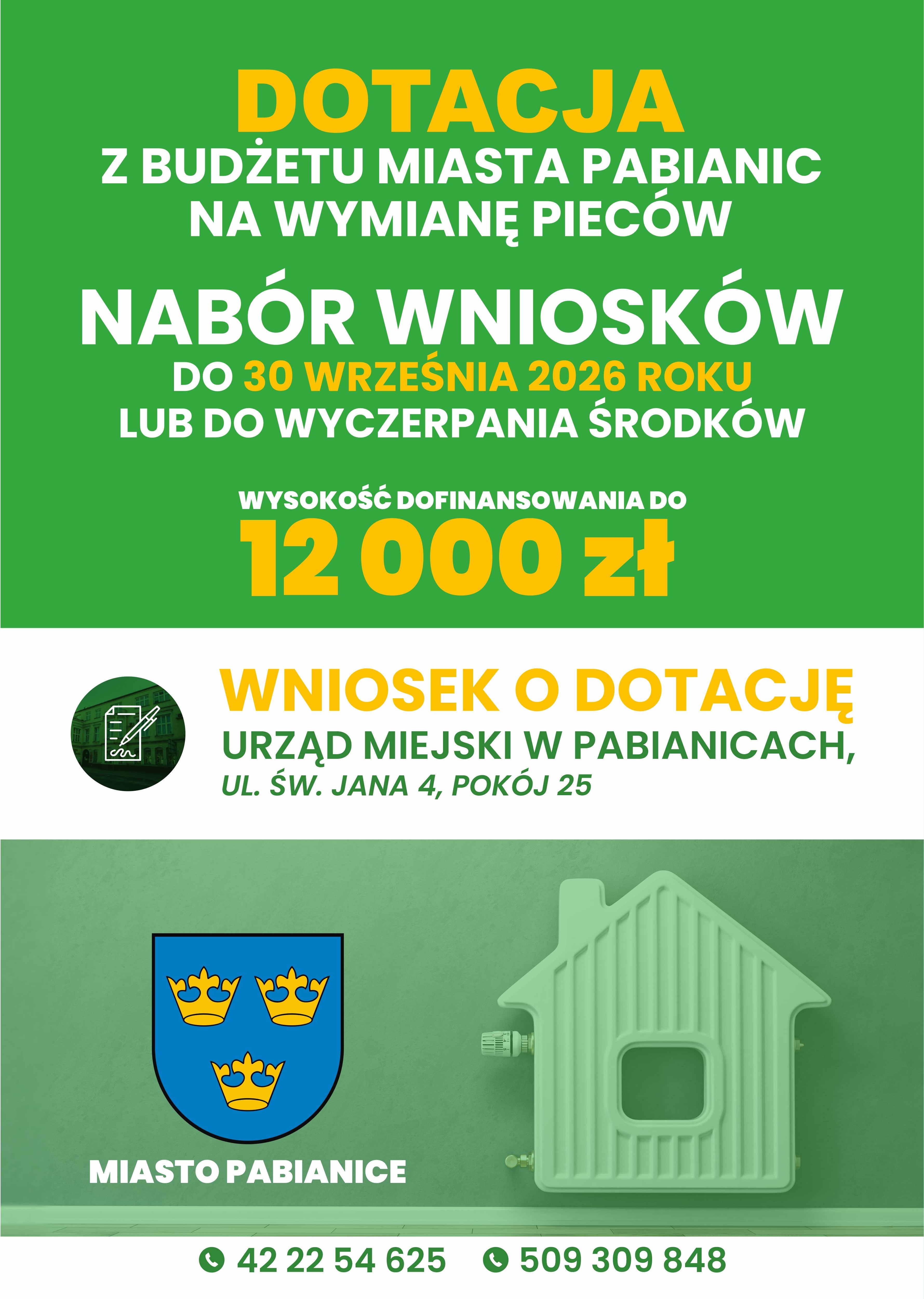 plakat informacyjny treść poniżej