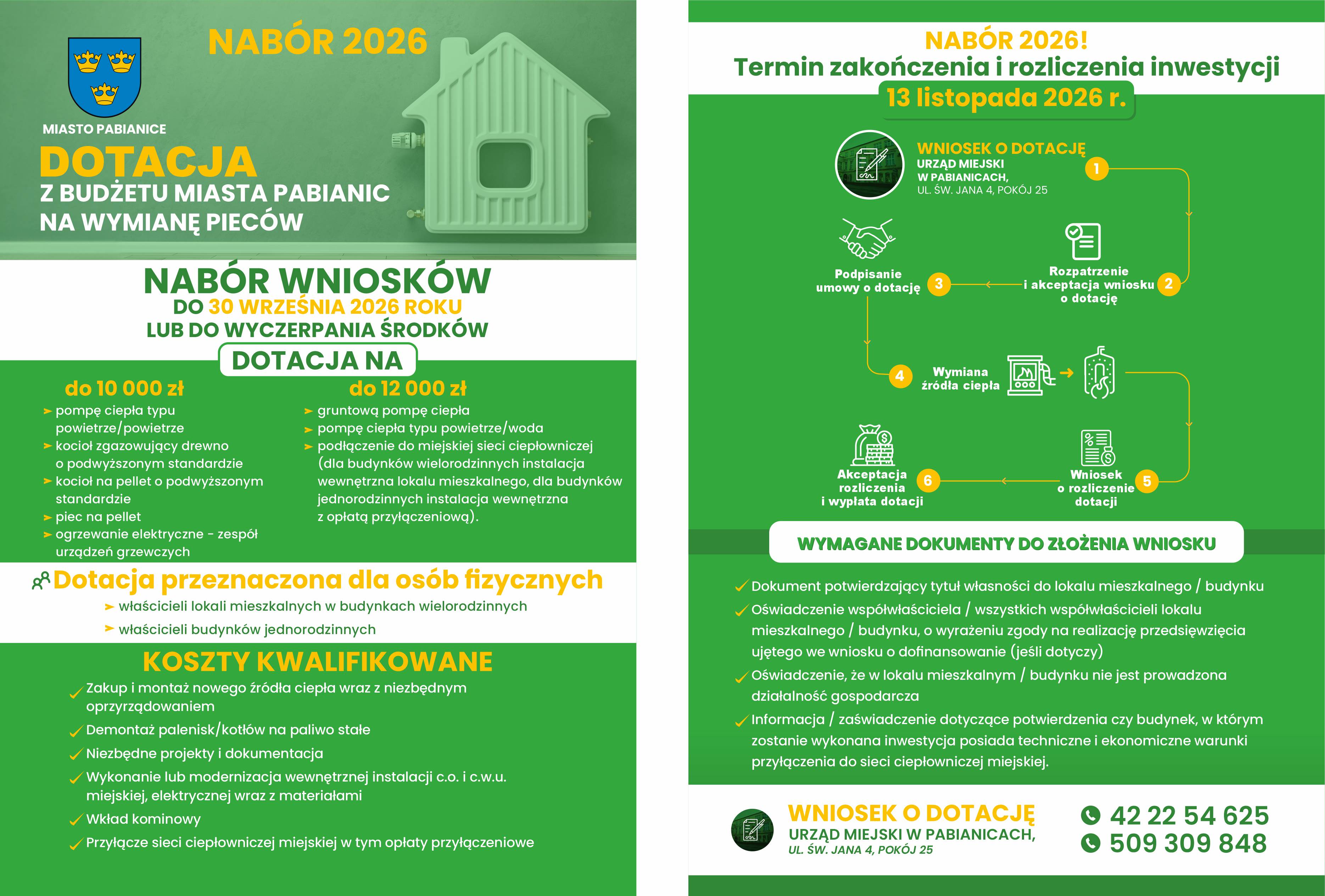 plakat informacyjny treść poniżej
