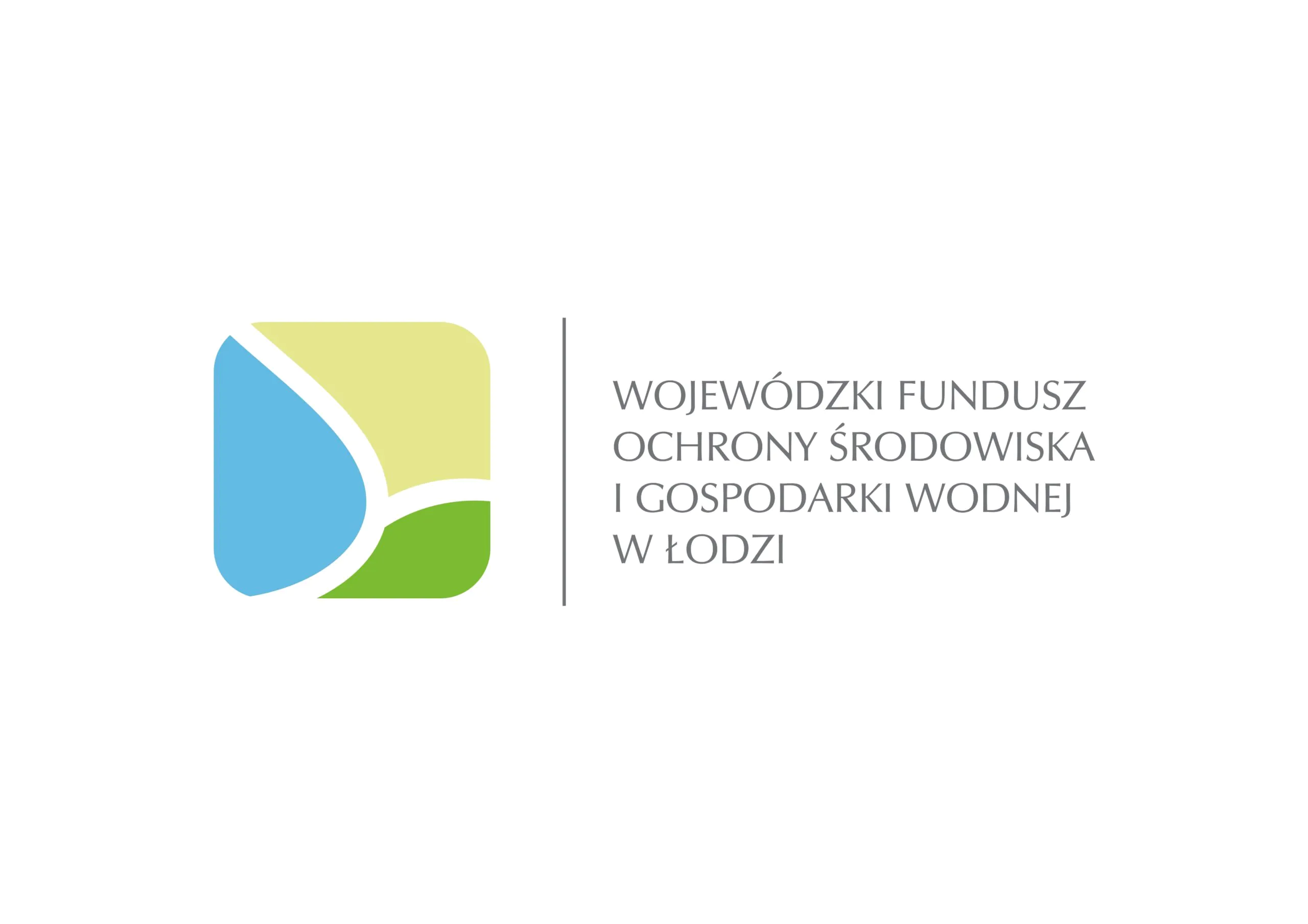 logo Wojew&oacute;dzkiego Funduszu Ochrony Środowiska i Gospodarki Wodnej w Łodzi