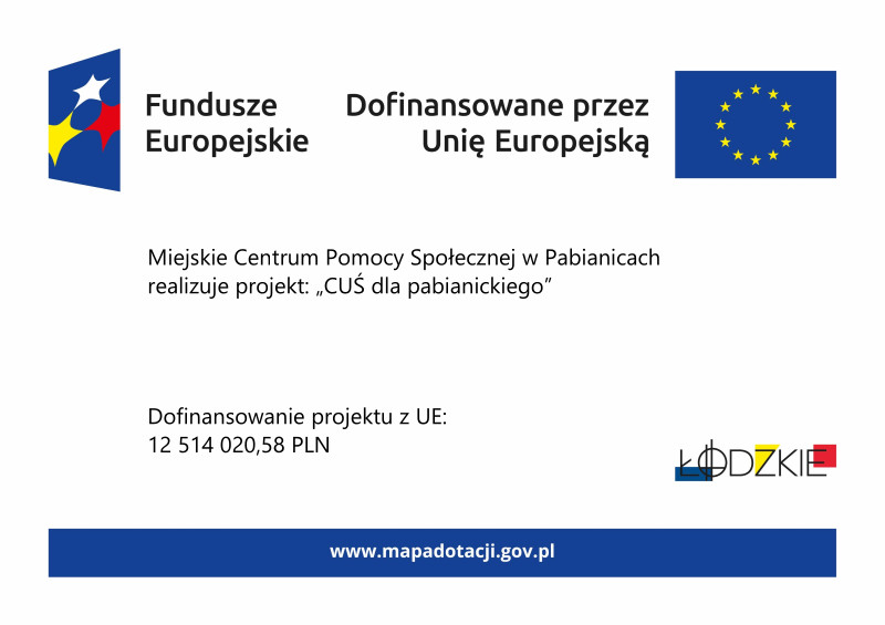 plakat informacyjny, treść powyżej